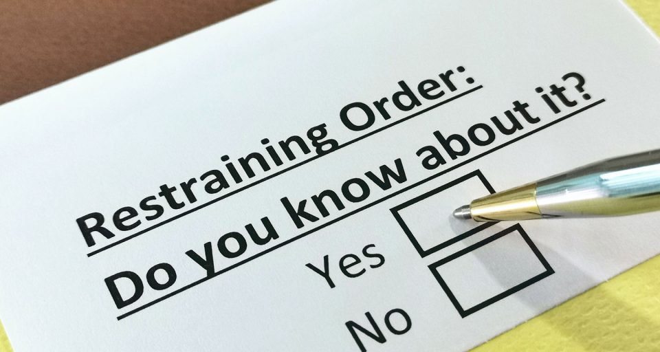 Automatic Restraining Orders Created by Family Code Section 2040